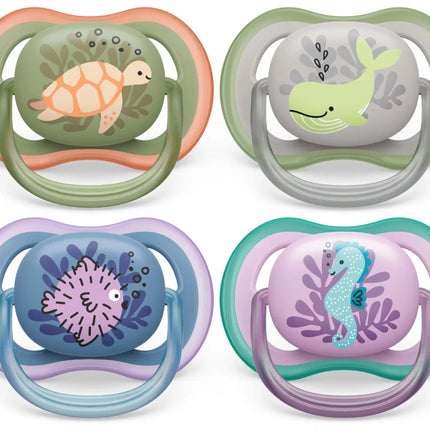 Philips Avent Fopspeen +6 Maanden Air Dieren Mix - Philips Avent - Babywinkel - 8720689012683