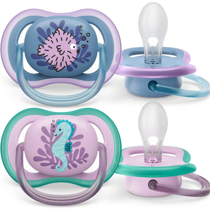 Philips Avent Fopspeen +6 Maanden Air Zeepaard/Vis - Philips Avent - Babywinkel - 8720689012720