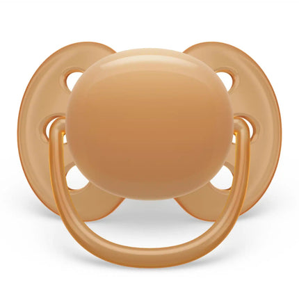 Philips Avent Fopspeen +6 Maanden Soft Grijs/Oranje - Philips Avent - Babywinkel - 8720689012799