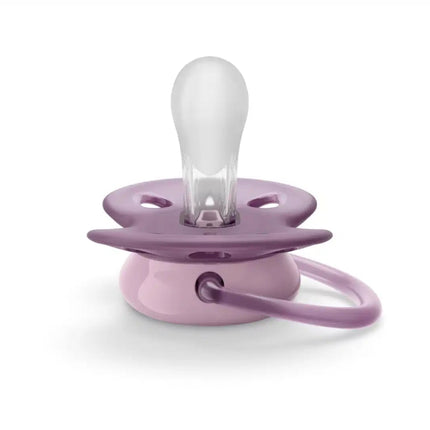 Philips Avent Fopspeen +6 Maanden Soft Grijs/Oranje - Philips Avent - Babywinkel - 8720689012799
