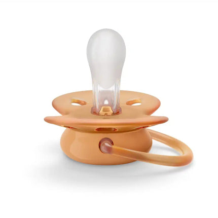 Philips Avent Fopspeen +6 Maanden Soft Grijs/Oranje - Philips Avent - Babywinkel - 8720689012799