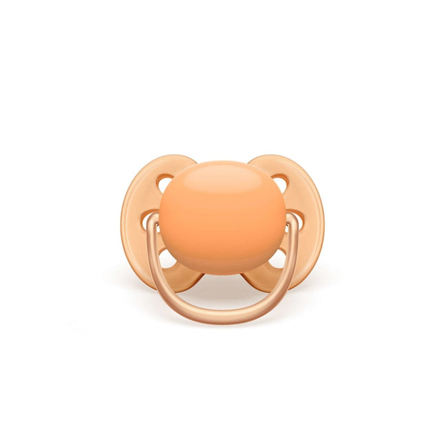 Philips Avent Fopspeen Soft +0 Mnd Cognac Groen 2st - Philips Avent - Babywinkel - 8710103993179