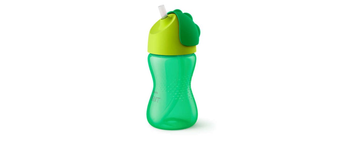 Philips Avent Rietjesbeker 300ml 12m+ Groen - Philips Avent - Babywinkel - 8710103781967