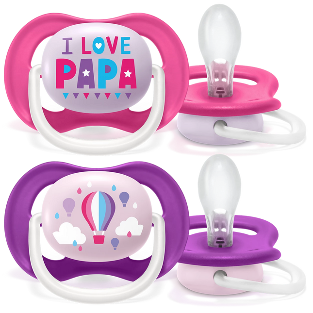 Philips Avent ultra air fopspeen I Love Papa - Babywinkel - 8710103949275