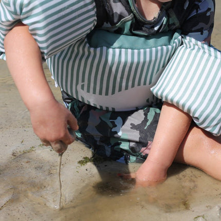 Puddle jumper Dino green - Babywinkel - 8714218729715