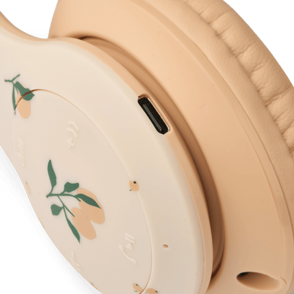 Quinn draadloze hoofdtelefoon Peach / Sea shell koop je bij Babywinkel