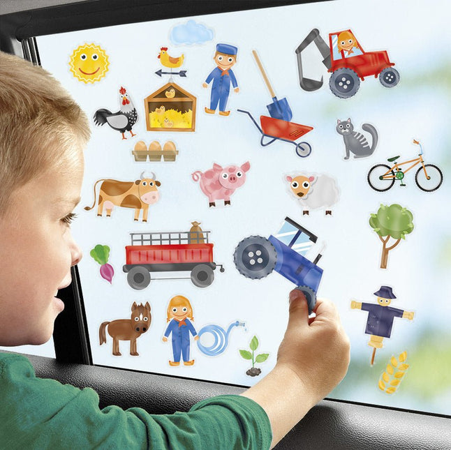 Raamstickers Boederij koop je bij Babywinkel