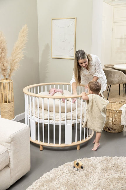 Meyco Voedingskussen Hoes Soft Sand koop je bij Babywinkel