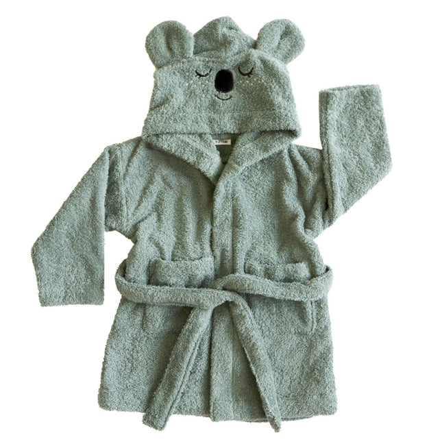 Roommate Badjas Baby Koala Sea Grey koop je bij Babywinkel