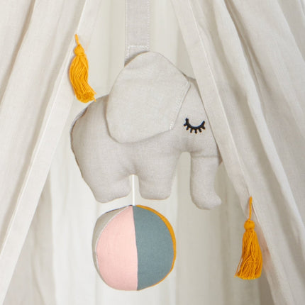 Roommate Muziekhanger Baby Olifant - Roommate - Babywinkel - 5713137003831