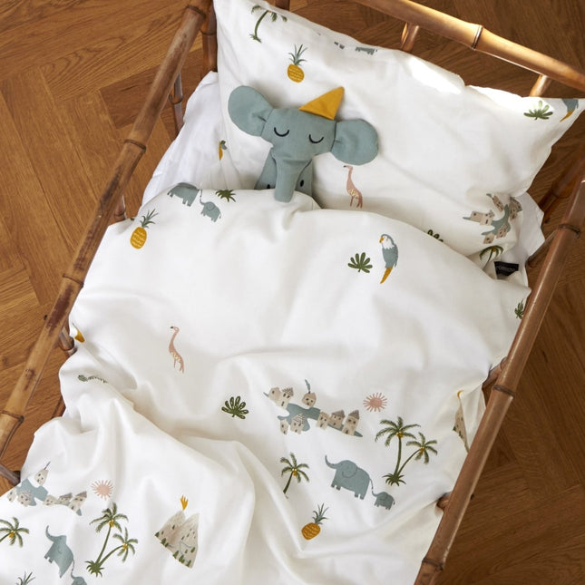 Roommate Roommate Poppenbedje Beddengoed Tropical Doll - Roommate - Babywinkel - 5713137002445