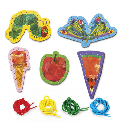 Rupsje Nooitgenoeg Rijgkaarten - Babywinkel - 8714274190443