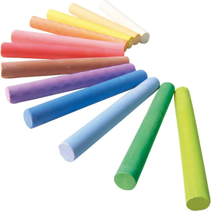 Ses 00201 Krijt 12 Kleuren - Babywinkel - 8710341002015