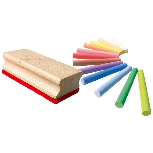 Ses 00208 Kleurkrijtjes + Wisser - Babywinkel - 8710341002084