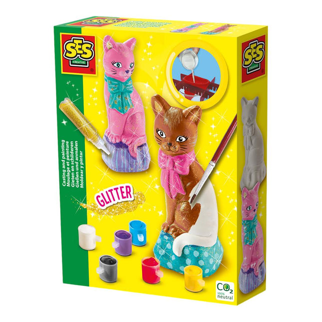 Ses 01218 Gieten En Schilderen Kat - Babywinkel - 8710341012182