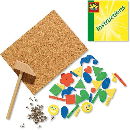 SES Creative Spelletje Hamertje Tikje 73 Delig - Babywinkel - 8710341009267