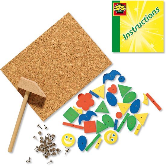 SES Creative Spelletje Hamertje Tikje 73 Delig - Babywinkel - 8710341009267
