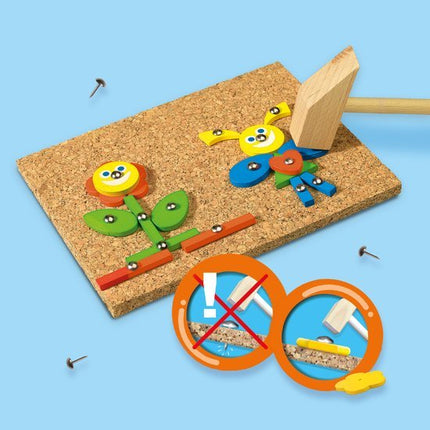 SES Creative Spelletje Hamertje Tikje 73 Delig - Babywinkel - 8710341009267