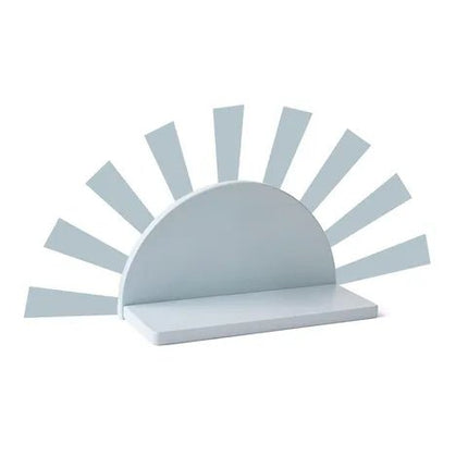 Shelf circle light blue incl sticks STAR - Babywinkel - 7340028736059
