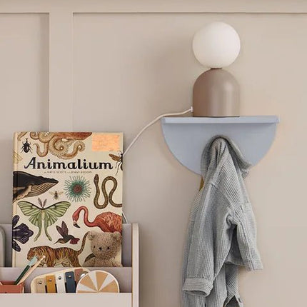 Shelf circle light blue STAR - Babywinkel - 7340028736011