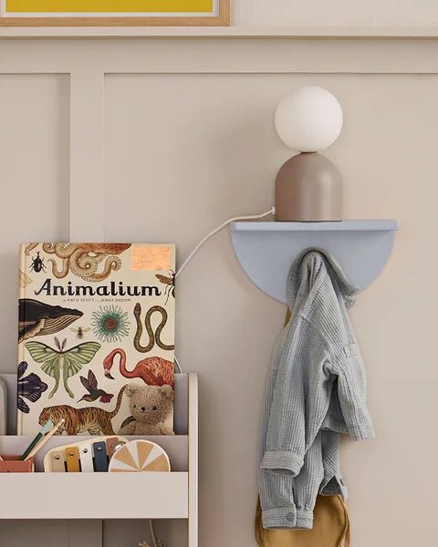 Shelf circle light blue STAR - Babywinkel - 7340028736011