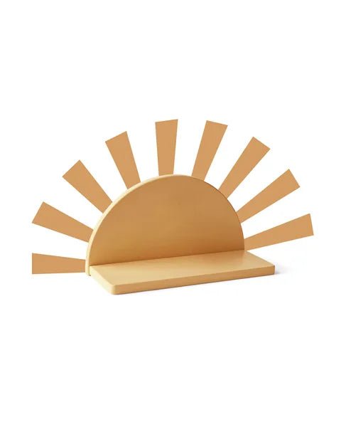 Shelf circle mustard incl sticks STAR - Babywinkel - 7340028736042