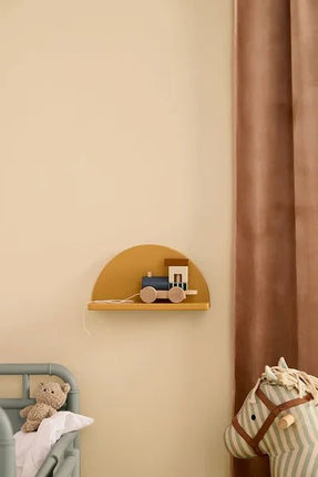 Shelf circle mustard STAR - Babywinkel - 7340028736004