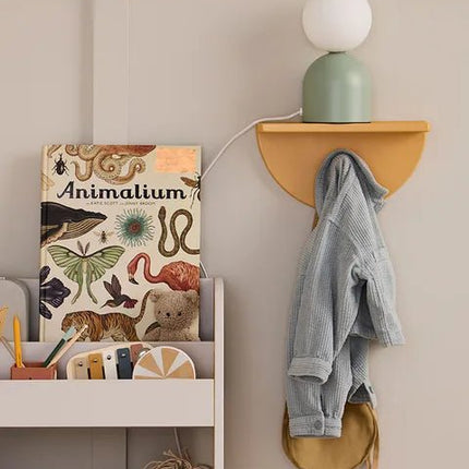 Shelf circle mustard STAR - Babywinkel - 7340028736004