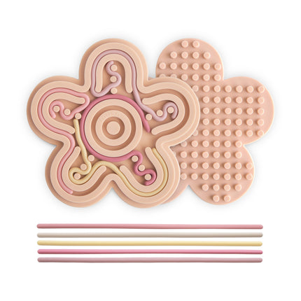 <tc>Mushie</tc> Giocattolo sensoriale in silicone Petal
