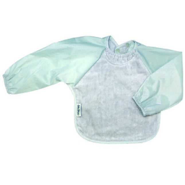Silly Billyz Fleece small Longsleeve Bibs dusty blue - Babywinkel - 9315455074409