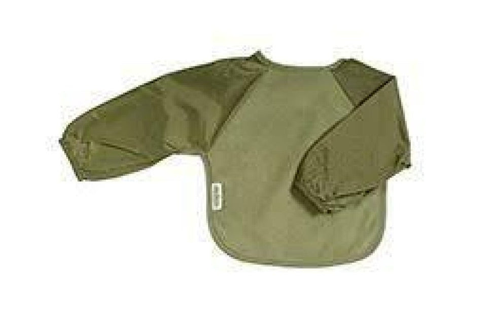 Silly Billyz Fleece small Longsleeve Bibs olive - Babywinkel - 9315455232021