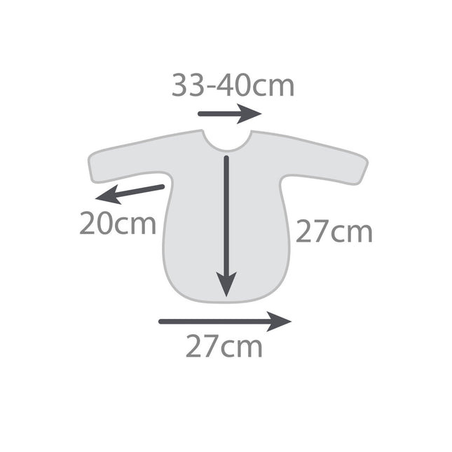 Silly Billyz Towel small Long sleeve Bibs navy - Babywinkel - 9421018217708