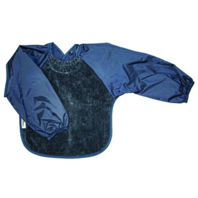 Silly Billyz Towel small Long sleeve Bibs navy - Babywinkel - 9421018217708