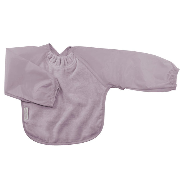 Silly Billyz Towel small Longsleeve Bibs lavender - Babywinkel - 9315455240880