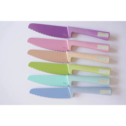 SKÅGFÄ KLYV Classic Kidssafe Coltello Cornflower