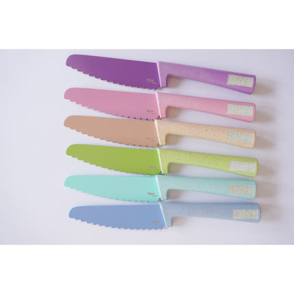 SKÅGFÄ KLYV Classic Kidssafe Coltello Lime