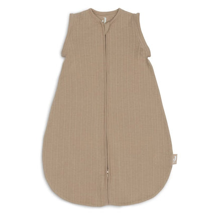 Slaapzak Newborn met Afritsbare Mouw Rond Ajour - Biscuit - Babywinkel - 8717329392847