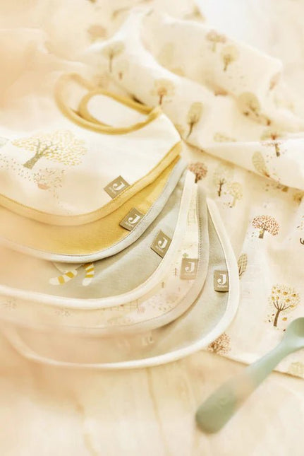 Jollein Slabbetje Tiny Park Waterproef 5St koop je bij Babywinkel