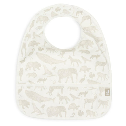 Slab Waterproof Animals - Olive Green - 2 Stuks - Babywinkel - 8717329377059