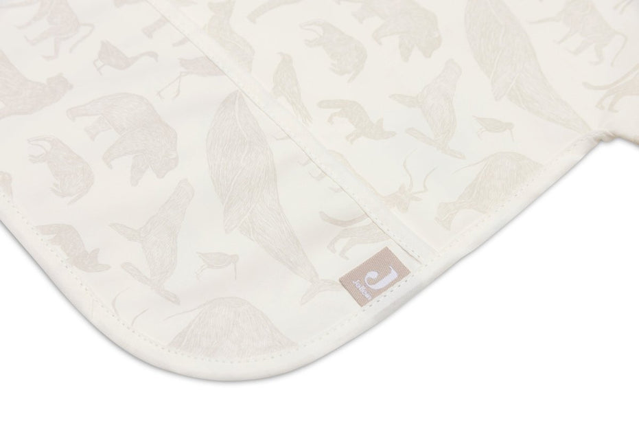Slab Waterproof met Mouw Animals - Nougat - Babywinkel - 8717329377028