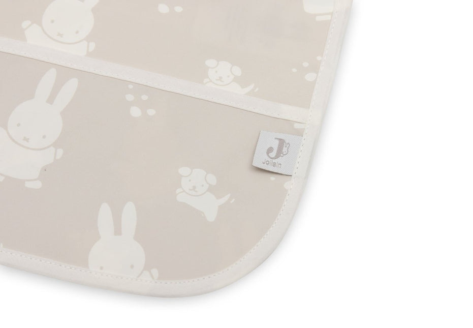 Slab Waterproof met Mouw Miffy & Snuffy - Nougat - Babywinkel - 8717329378858