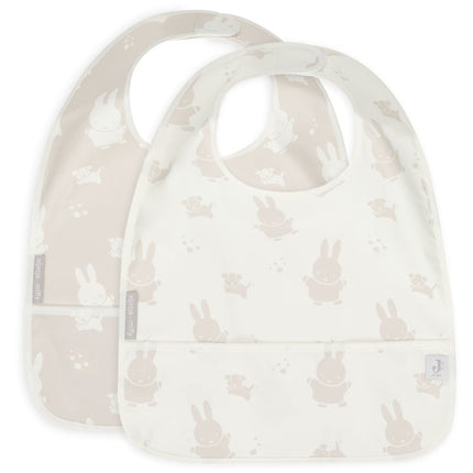 Slab Waterproof Miffy & Snuffy - Nougat - 2 Stuks - Babywinkel - 8717329378872
