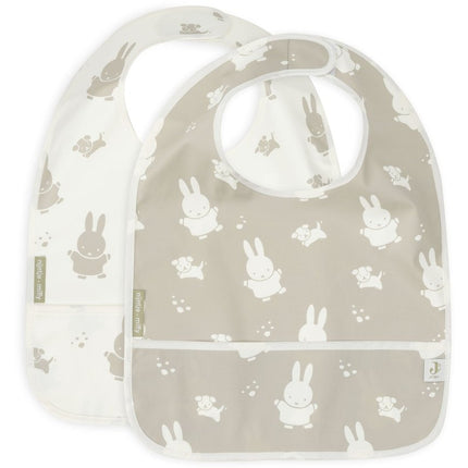 Slab Waterproof Miffy & Snuffy - Olive Green - 2 Stuks - Babywinkel - 8717329378865