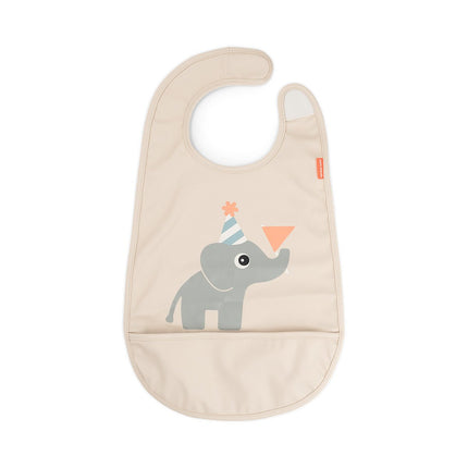 Slabbetje met klittenband Celebration Sand koop je bij Babywinkel