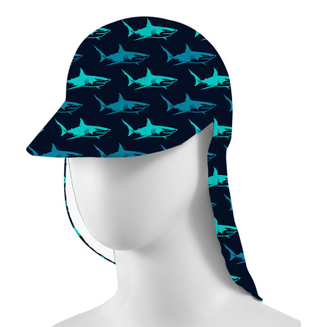 Slipstop Zonnehoedje Big Blue Junior Sun Hat - Babywinkel - 8683555290120