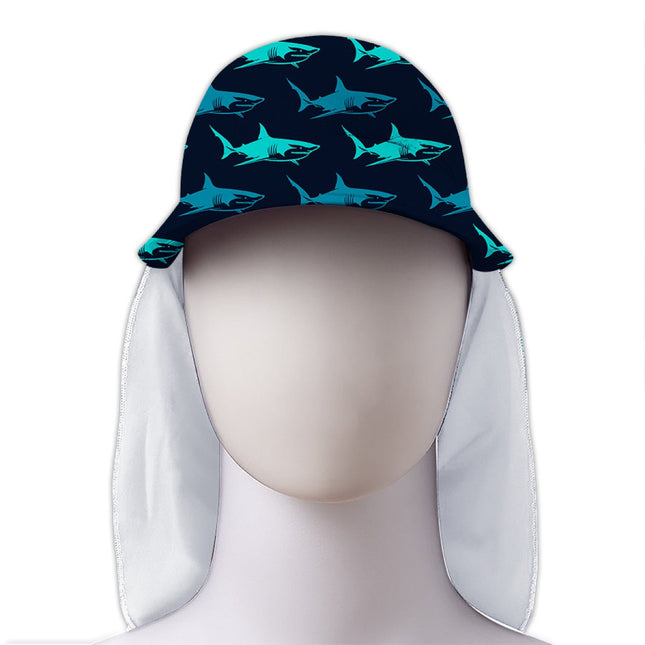Slipstop Zonnehoedje Big Blue Junior Sun Hat - Babywinkel - 8683555290120