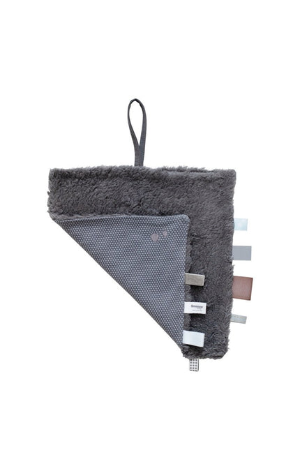 Snoozebaby Knuffeldoekje Sweet Dreaming Storm Grey 25x25cm - Snoozebaby - Babywinkel - 8719743857285