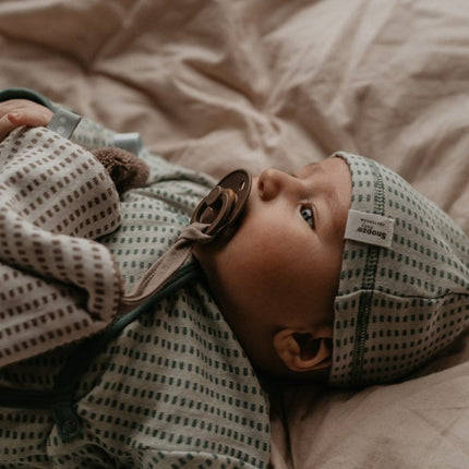 Snoozebaby Knuffeldoekje Sweet Dreaming Warm Brown 25x25cm - Snoozebaby - Babywinkel - 8719743856882
