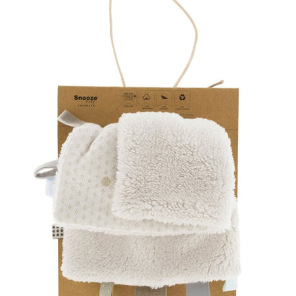 Snoozebaby Knuffeldoekje Sweet Dreaming Warm Brown 25x25cm - Snoozebaby - Babywinkel - 8719743856882