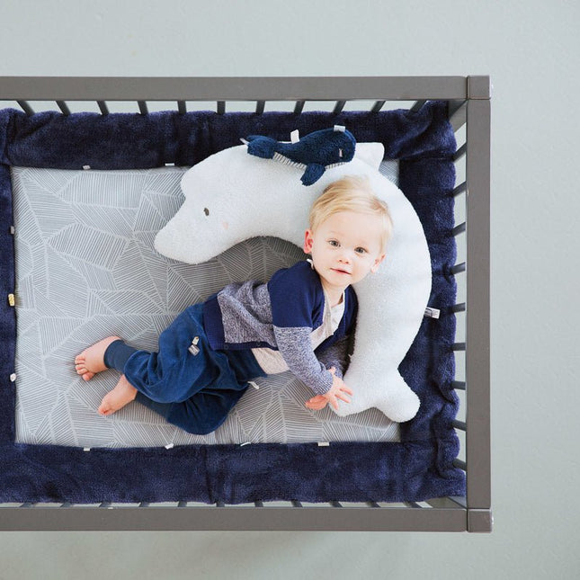 Snoozebaby Knuffeldoekje Wally Whale Midnight Blue - Snoozebaby - Babywinkel - 8717755883605